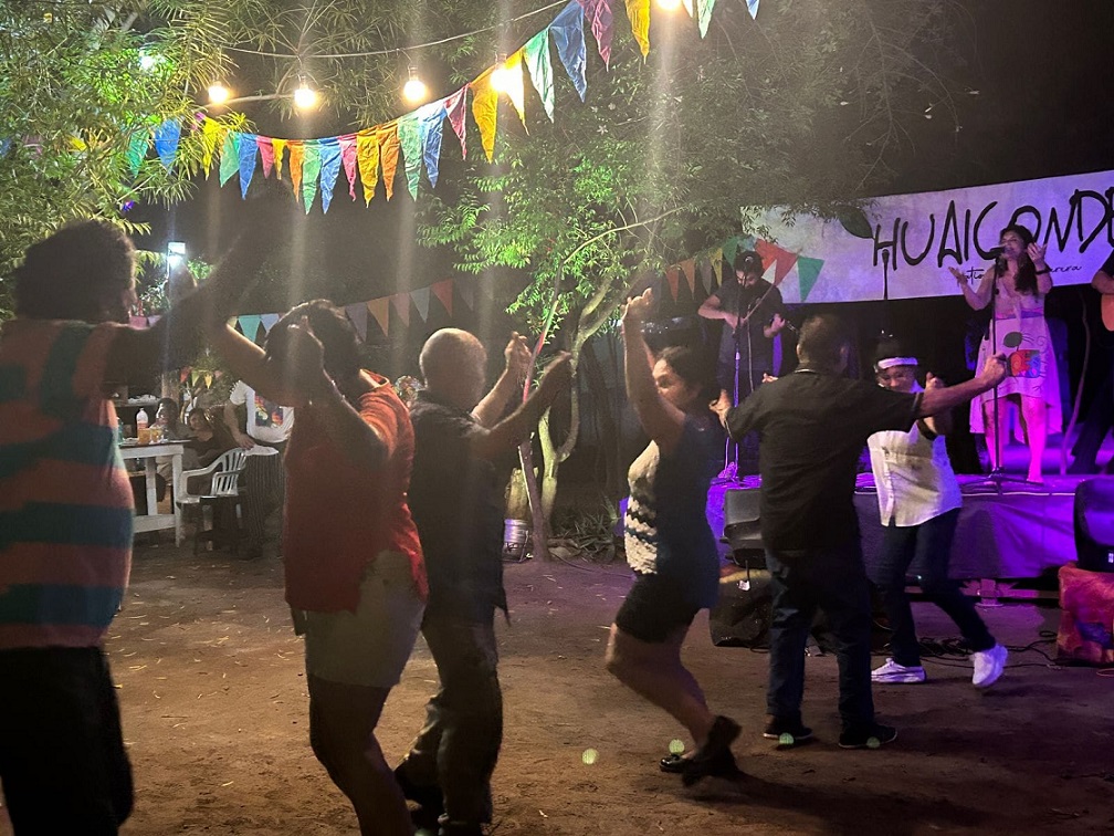 Huaicondea, patio de chacareras, propone un domingo para guitarrear, bailar y matear